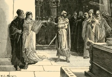The Mother of Cyrus Saving His Life, 1890.