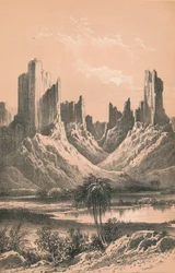 Mountains of Hombori, c1900