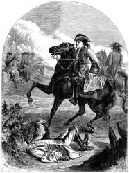 The Narrow Escape of Marlborough, 1700-talet 1800-talet