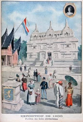 Nederländska Indies paviljongen vid världsutställningen 1900, Paris, 1900