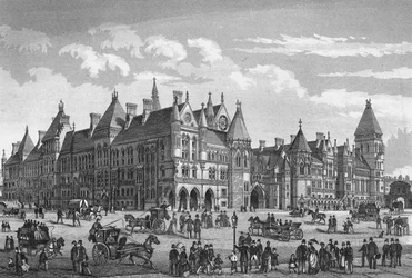 The New Law Courts, Westminster, London, c1878 1878