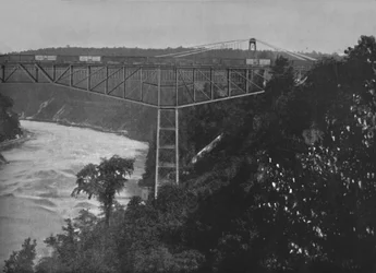 Niagara Cantilever Bridge, 1800-talet