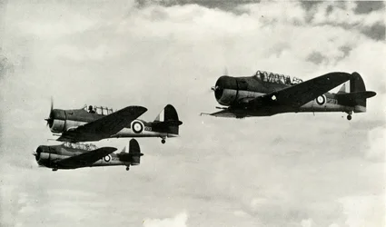 Den nordamerikanska Harvard, 1941.
