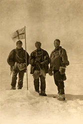 Nordpartiet vid den magnetiska sydpolen, 17 januari 1909