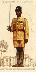 Norra Rhodesias regemente, 1936.