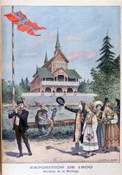 Den norska paviljongen på världsutställningen 1900, Paris, 1900