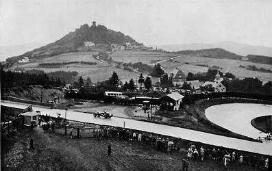 Nürburgringen, Eifelbergen, Tyskland, 1937