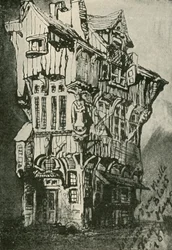 Det gamla huset i Blois, 1800-talet, 1902