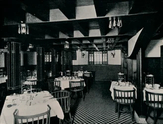 The Old Kitchen på Miss Cranstons Tea House, Argyle Street, Glasgow, c1906