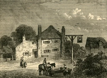 Den gamla moderns röda mössa, 1746, c1876.