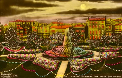 The Old Steine Gardens, Brighton, Sussex, c1940