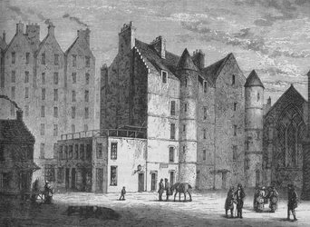 The Old Tolbooth, Edinburgh, c1880