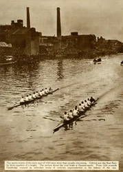 Oxford and Cambridge Boat Race, London, 1923, 1935.