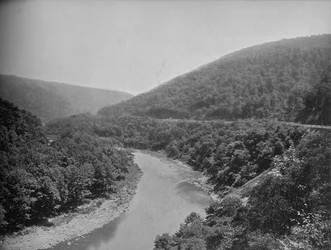 The Packsaddle, Allegheny Mountains, Pa., c1897.