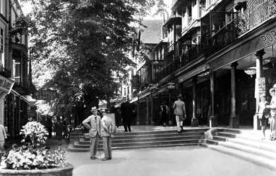 The Pantiles, Tunbridge Wells, Kent, tidigt 1900-tal