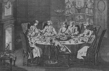 De portugisiska judarnas påsk, c1730-talet.