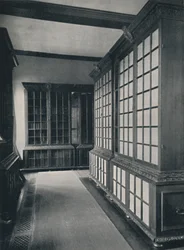 Pepys Library, Magdalene College, Cambridge, 1928
