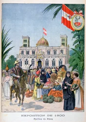 Den peruanska paviljongen vid världsutställningen 1900, Paris, 1900