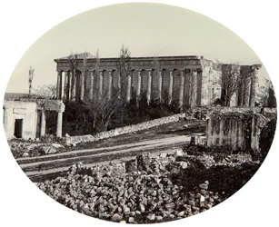 Peter och Paul-katedralen i Sevastopol efter Krimkriget, Krim, slutet av 1850-talet