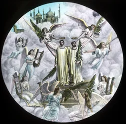 Pilgrimerna kröntes, c1910.
