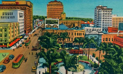Torget. San Diego, Kalifornien, c1941
