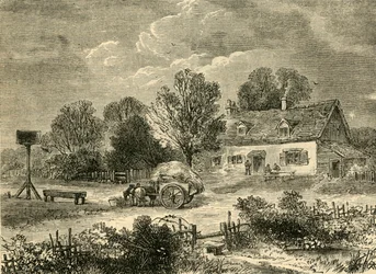 Plogen vid Kensal Green, 1830, c1876.