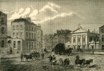 Polygonen, Somers Town, 1850, c1876.