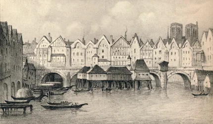 Pont Notre-Dame 1560, 1915.