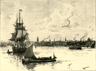 Liverpools hamn, 1898.