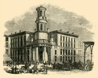 Den nuvarande kolbörsen, c1872.