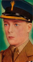 Prinsen av Wales i uniformen av en överste av walesiska gardet, c1919 1935