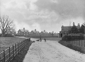 Prinsen av Wales modellby i Sandringham, c1896