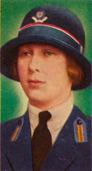 The Princess Royal i Voluntary Aid Detachment VAD-uniform, c1910-talet 1935