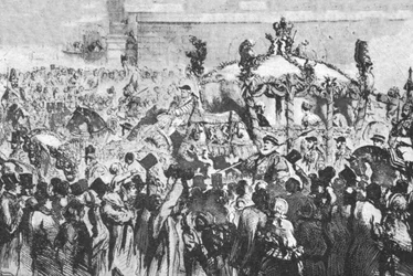 Processionen till Westminster, 31 januari 1856, 1901.