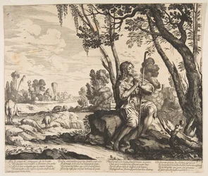 Den förlorade sonen som vaktar svin, ca. 1636.