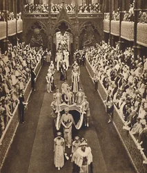 Drottningmoderns procession, 12 maj 1937