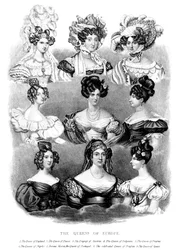 Europas drottningar, 1800-talet