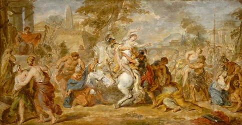 Sabinkvinnornas våldtäkt, ca. 1770.