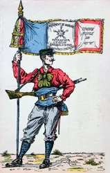 Rödskjortorna, Legion Garibaldienne, 1915