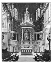 Reredos i St Pauls Cathedral, 1901