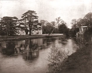 The River Nadder, Wilton House, Wiltshire, 1894.