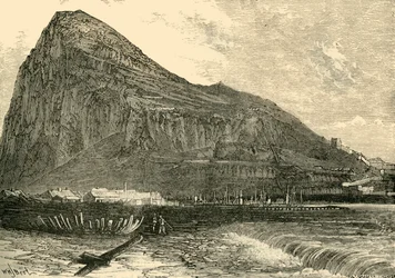 Gibraltarklippan, 1890.