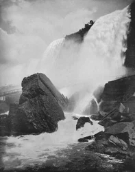 The Rocks Beneath the American Fall, 1800-talet