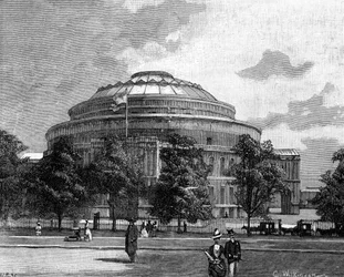Royal Albert Hall, Kensington, London, 1900