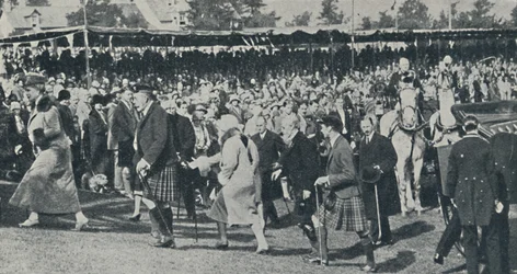 Kungafamiljen i Skottland, c1930, 1937.