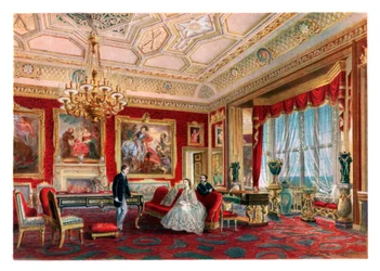 Rubensrummet, Windsor Castle. c1850-1910