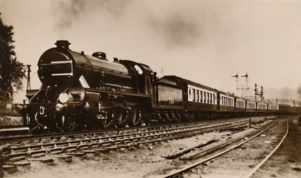 S.R. Dover Boat Train, Hauled by Sir Gawain A King Arthur Type Locomotive, c1930.