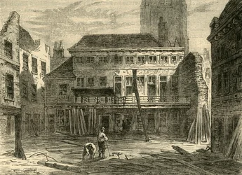 Saracenshuvudet, Snow Hill, c1872.