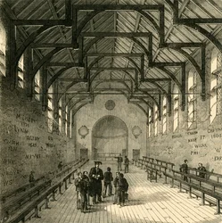 Skolrummet, 1881.