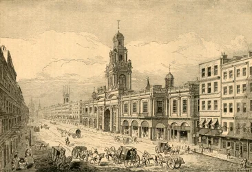 The Second Royal Exchange, Cornhill, 1897.